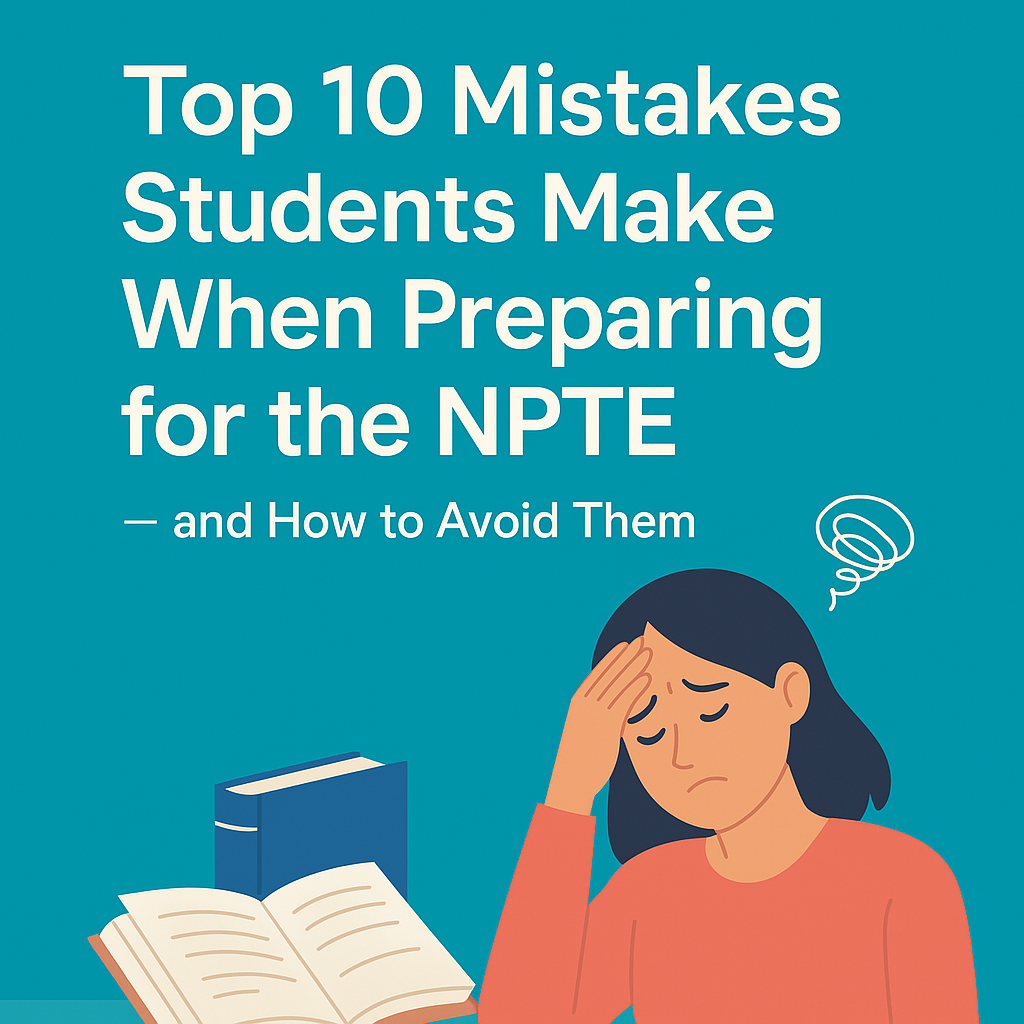 Top 10 Mistakes Students Make When Preparing for the NPTE — and How to Avoid Them